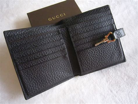 gucci black wallet women's|gucci bifold wallet women.